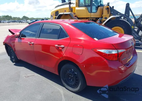 2016 Toyota Corolla Le from USA, damaged, VIN 2T1BURHE4GC587367